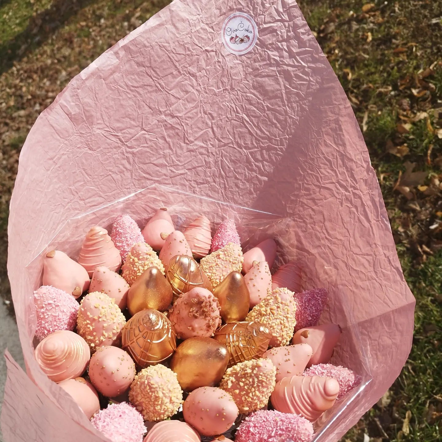 Veľká kytica v rose gold prevedení 🩷💐