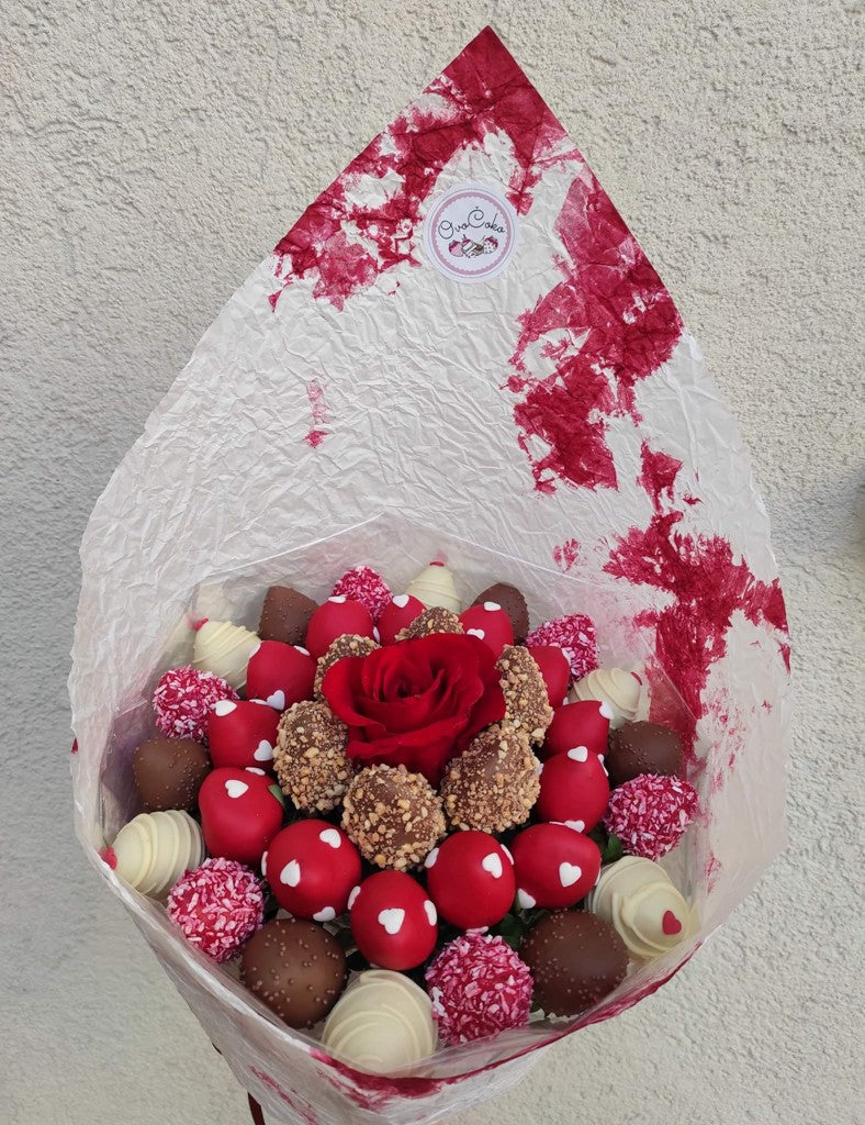 52. VEĽKÁ KYTICA s ružou🌹💐