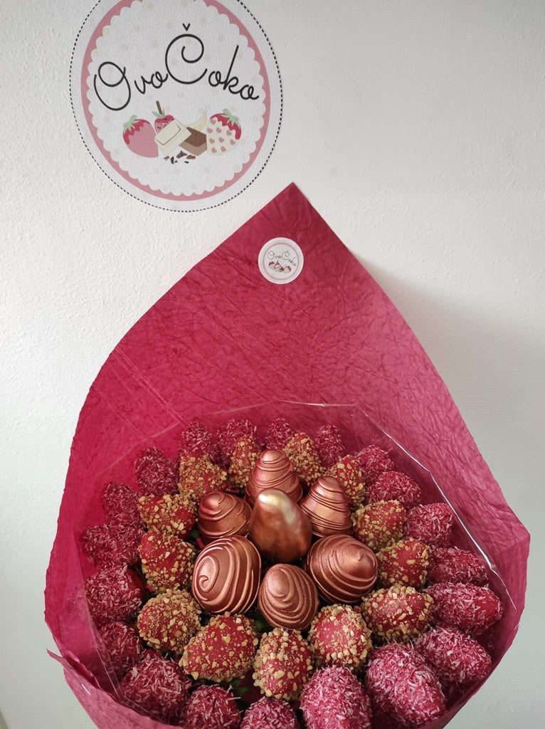 15. VEĽKÁ KYTICA v medenej farbe💐
