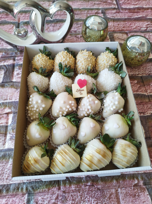 KRABIČKA čerstvých jahodiek 🍓❤️