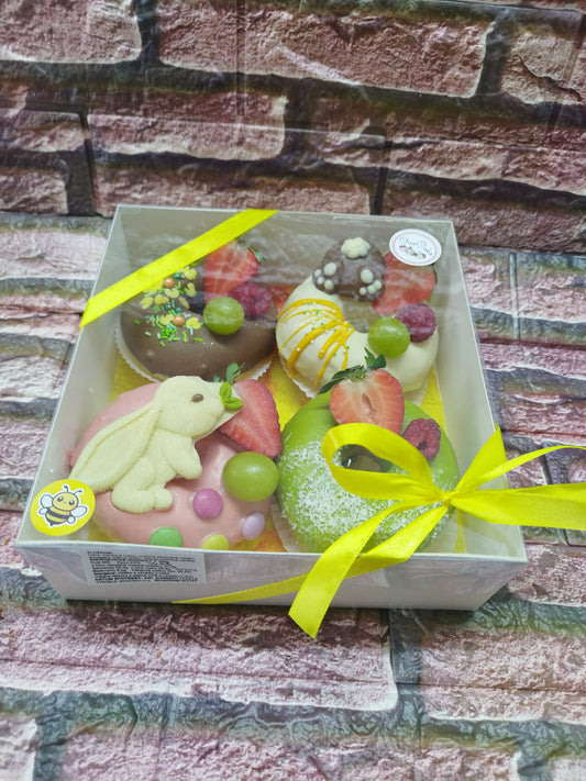 1. Krabička donutiek v Belgickej čokoláde